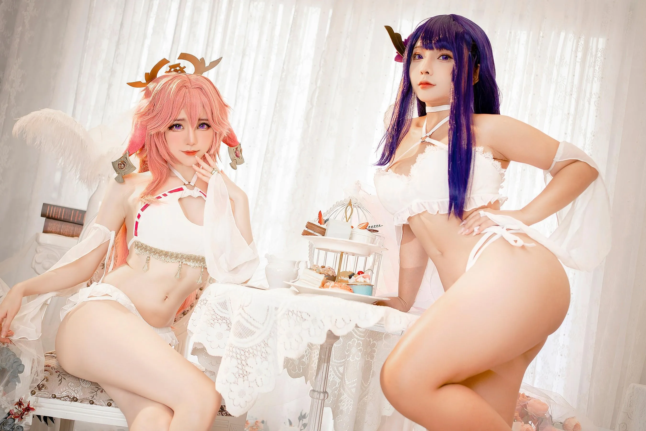 Sally Dorasnow – NO.54  x Sayo Momo Raiden Yae [21P]插图7